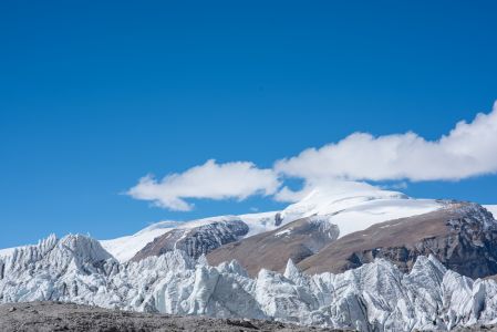 自然风光,雪山,山川,天空