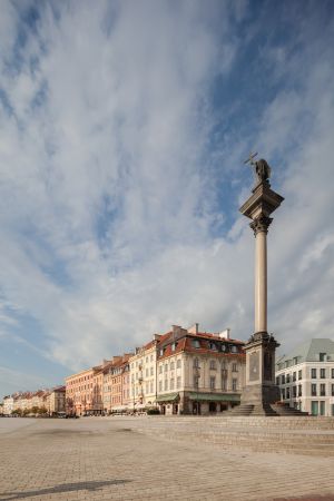 纪念碑,城镇,建筑,天空,国外,白云,波兰,华沙