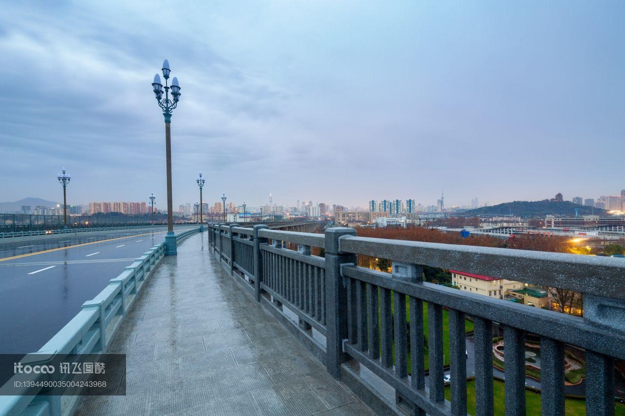 建筑,城镇,公路
