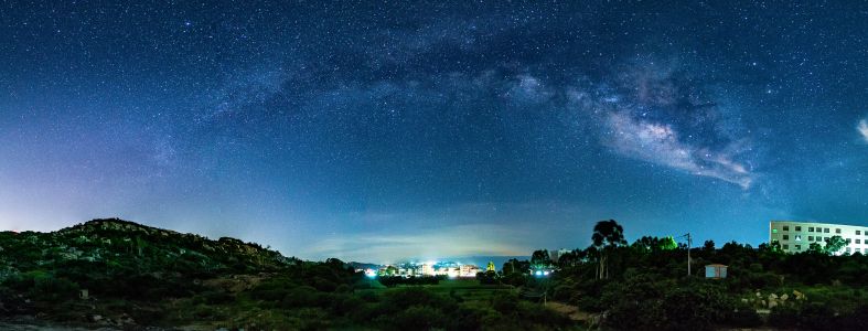星空,宇宙天文,天文摄影,自然风光,全景,天空,星星