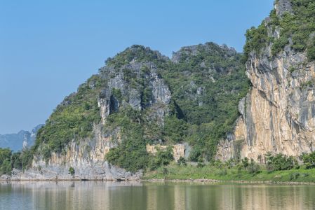 自然风光,山川,湖泊,江河,崇左,花山岩画,中国,广西