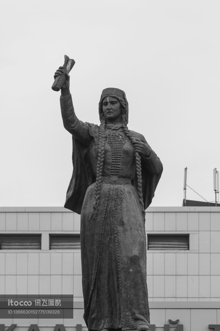 雕像,雕塑,俄罗斯