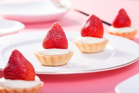 草莓,红色草莓,甜点,点心,甜品,生活工作,蛋糕
