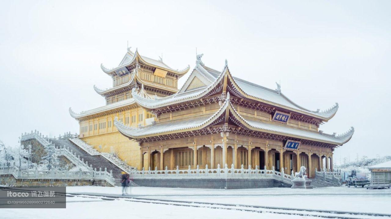 自然风光,华藏寺,建筑