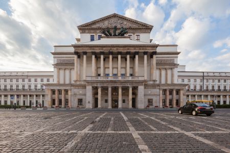 现代建筑,剧院/博物馆/礼堂,城镇,建筑,历史古迹,国外,居民楼,波兰,华沙