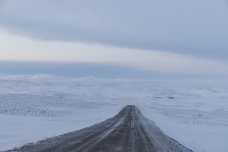 自然风光,雪,道路,公路,天空,雪山