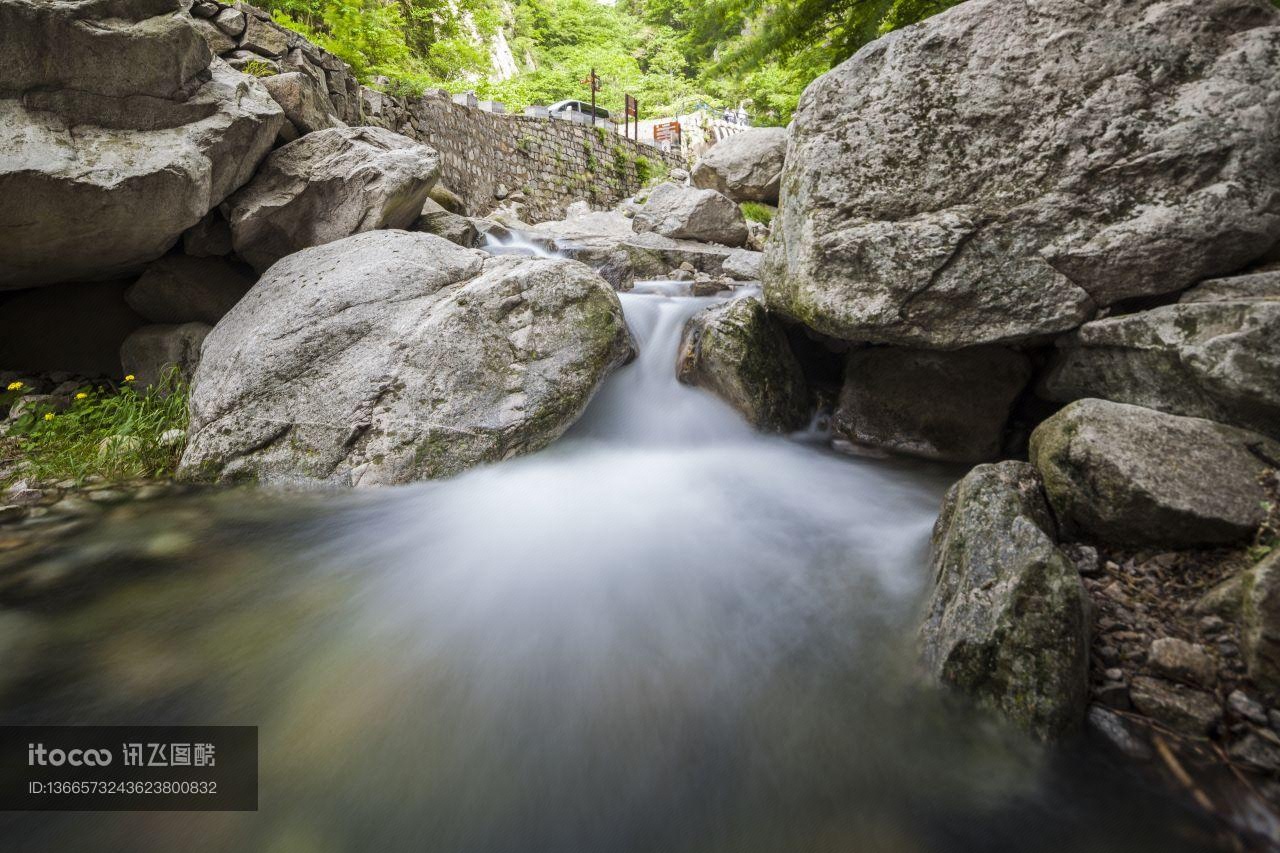 平顶山,溪流,河南