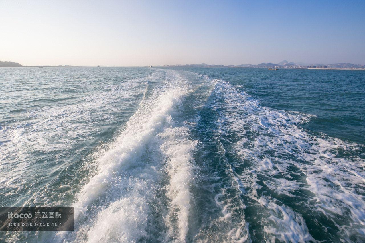 海浪,海洋,天空