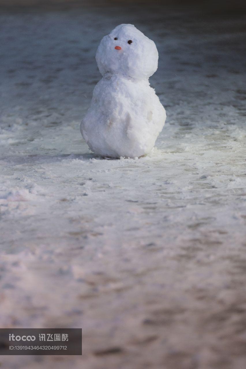 雪人,冰雪,生活工作