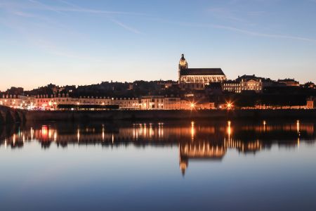 建筑,建筑夜景,都市夜景,传统建筑,法国,国外,城镇