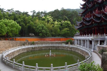 生活工作,古典园林,建筑,全景