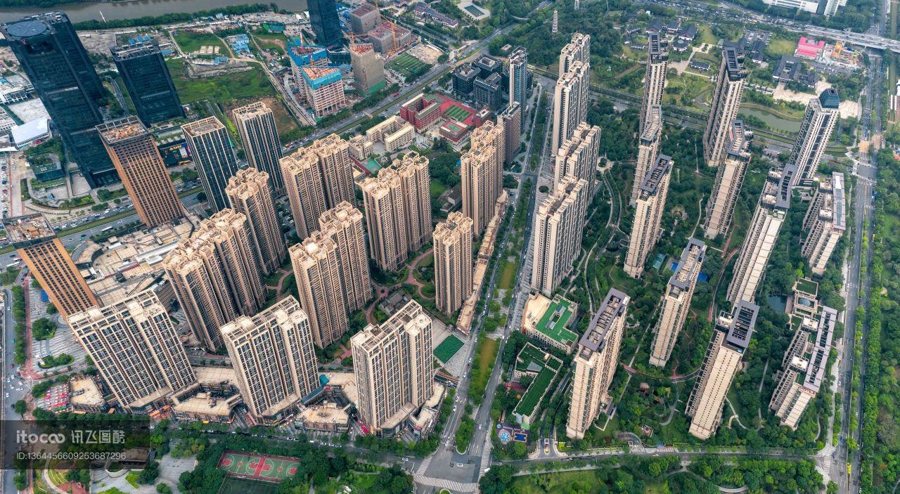 城镇,建筑,都市