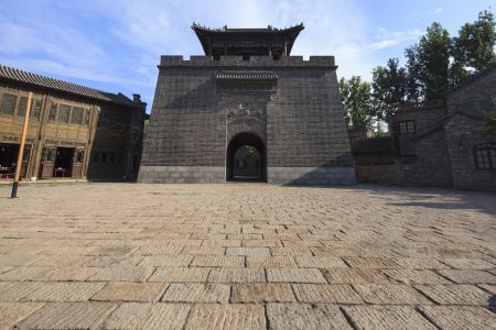 建筑,传统建筑,城楼,中式传统建筑,城镇,天空,北京,古北水镇