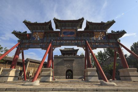 村镇,城镇,建筑,古北水镇,中国,北京