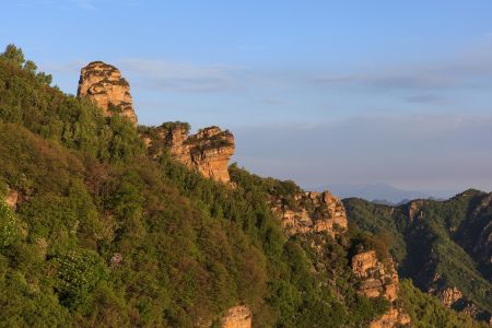 山川,白石山,河北,自然风光,天空,岩石,中国