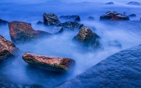 自然风光,山川,高原,全景,天空,峡谷