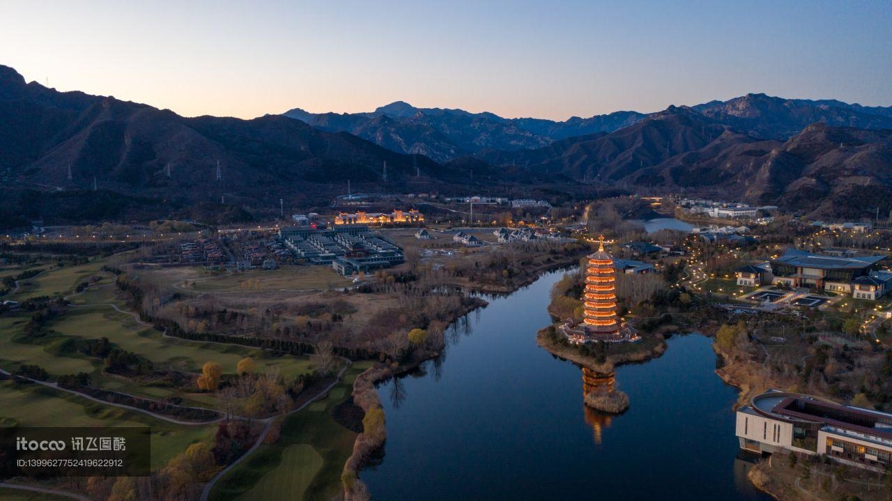 怀柔,雁栖湖,寺塔