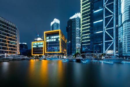 建筑,城镇,上海,夜晚,都市夜景,现代建筑,江河