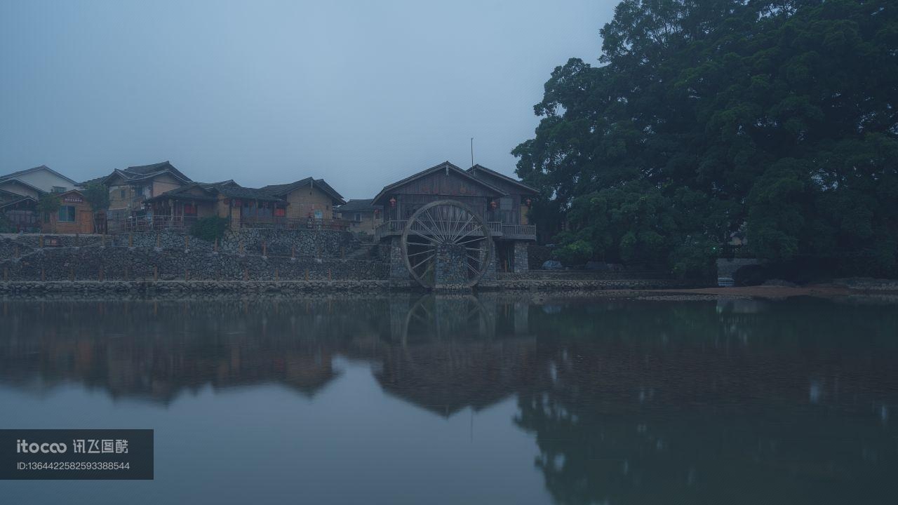 建筑,村镇,民居