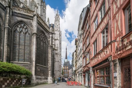 法国,建筑,现代建筑,城市街道,街道,国外,城镇