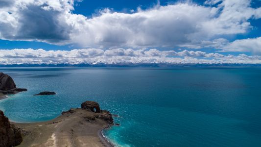 山川,湖泊,江河,自然风光,全景,天空