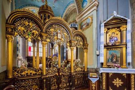 历史古迹,室内,建筑,城镇,国外,博物馆,教堂,宗教文化,乌克兰