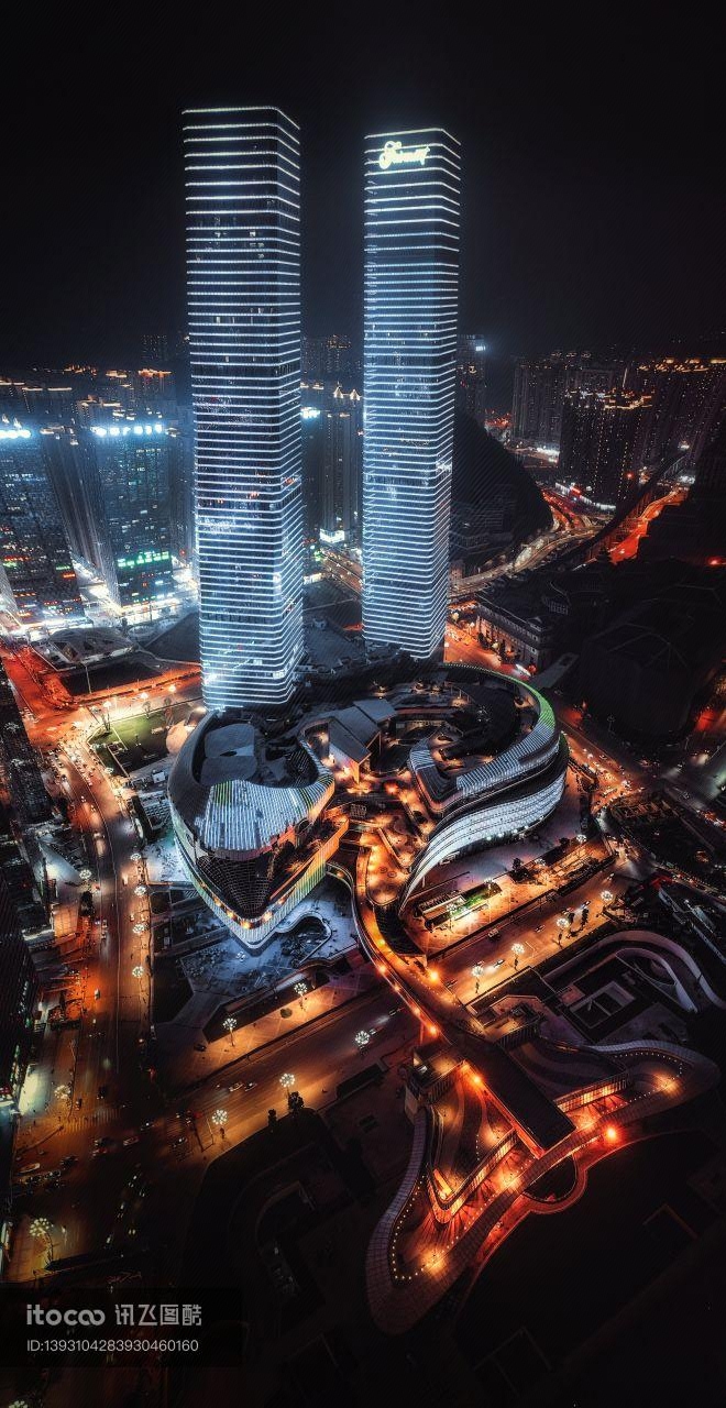 建筑,建筑夜景,都市夜景