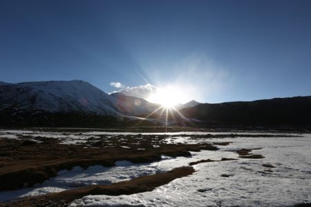 自然风光,西藏,太阳,雪,雪山