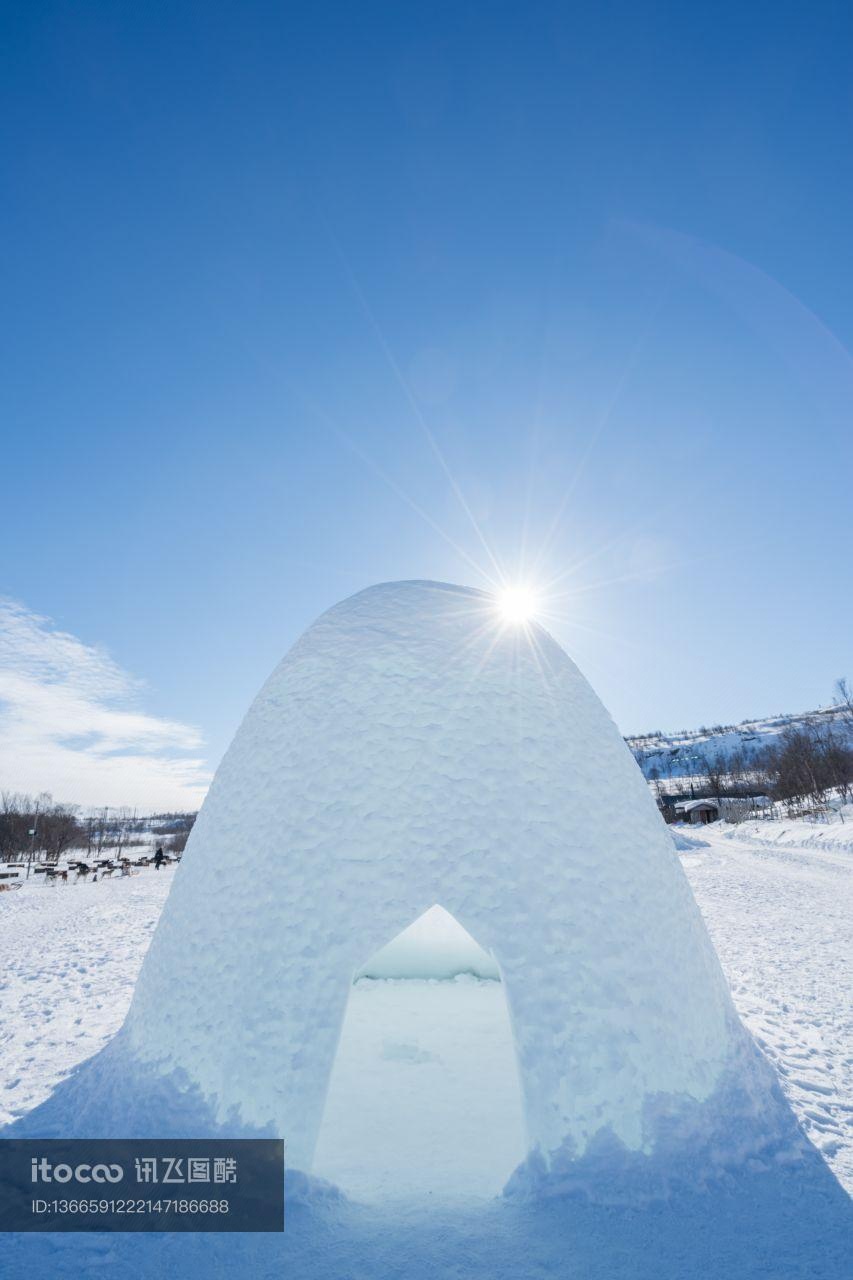 挪威,冰雪,酒店