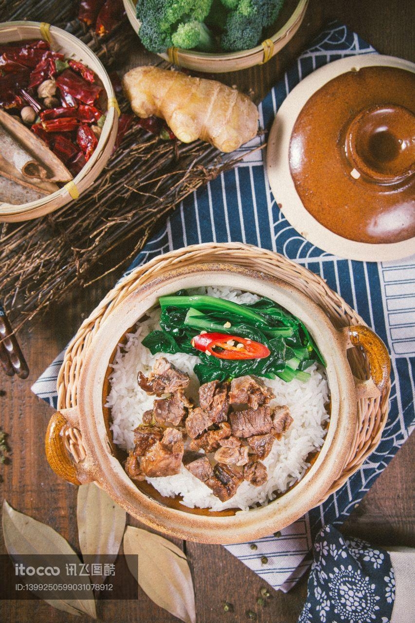 中餐,煲仔饭,美食