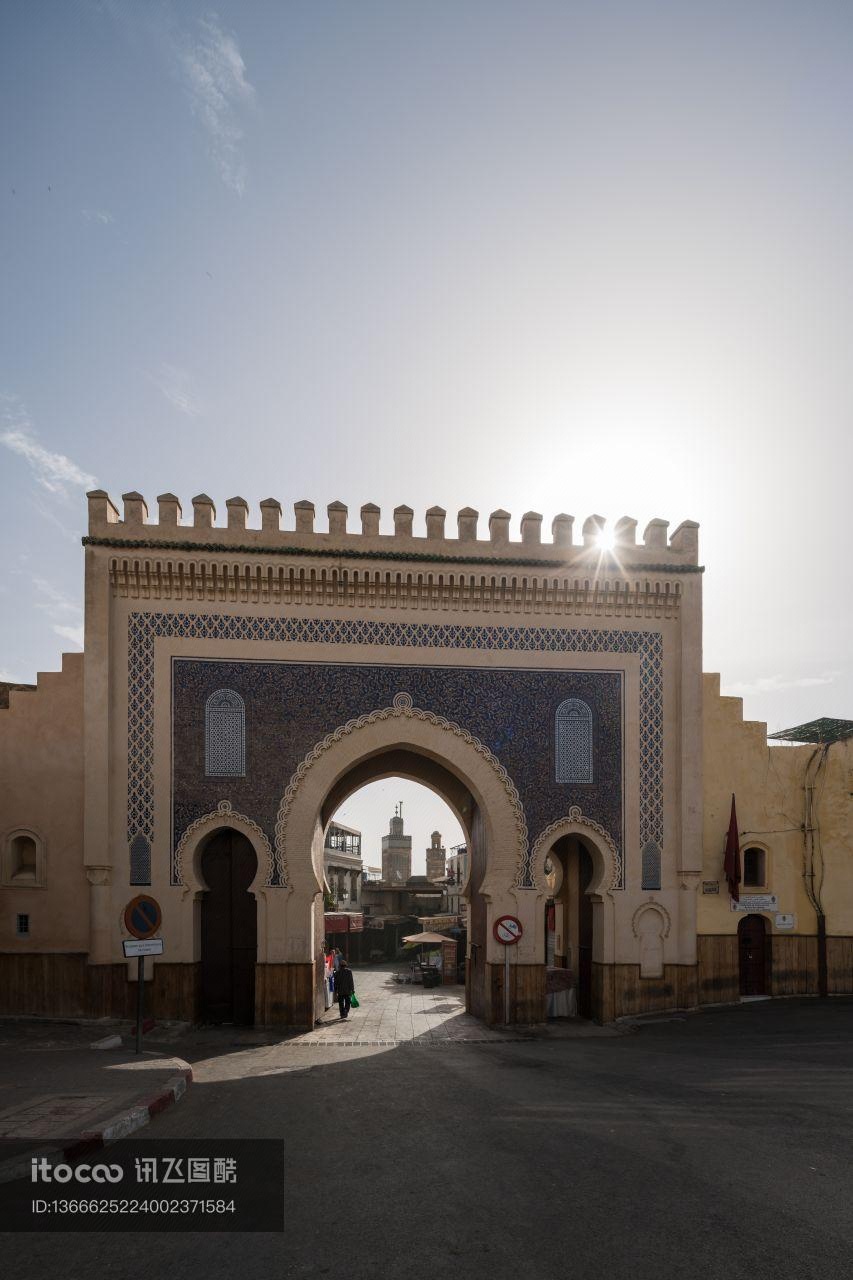 建筑,摩洛哥,历史遗迹