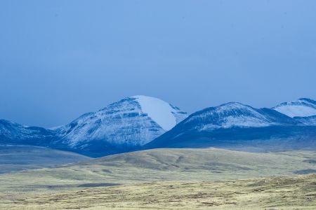 雪山,冰雪,草原,天空,山川,自然风光