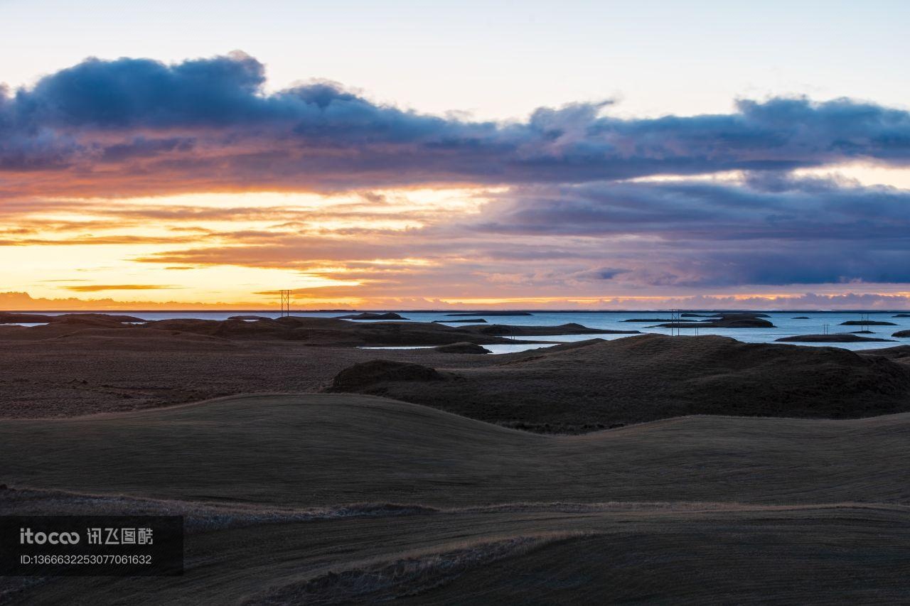 冰岛,霍芬,自然风光