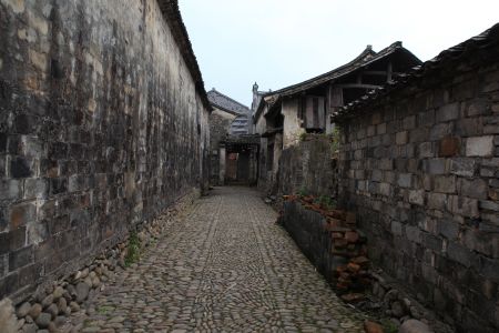 城镇,建筑,宁波,前童古镇,中国,浙江