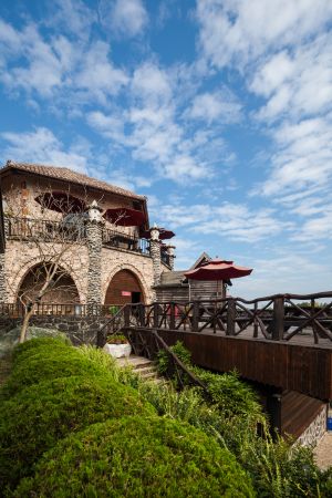 台湾,建筑,景点,城镇,天空,白云