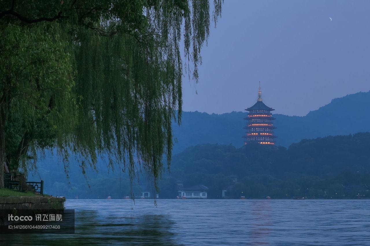 杭州西湖春景