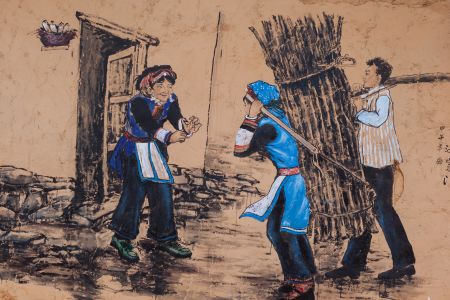 城镇,建筑,红河,中国,云南