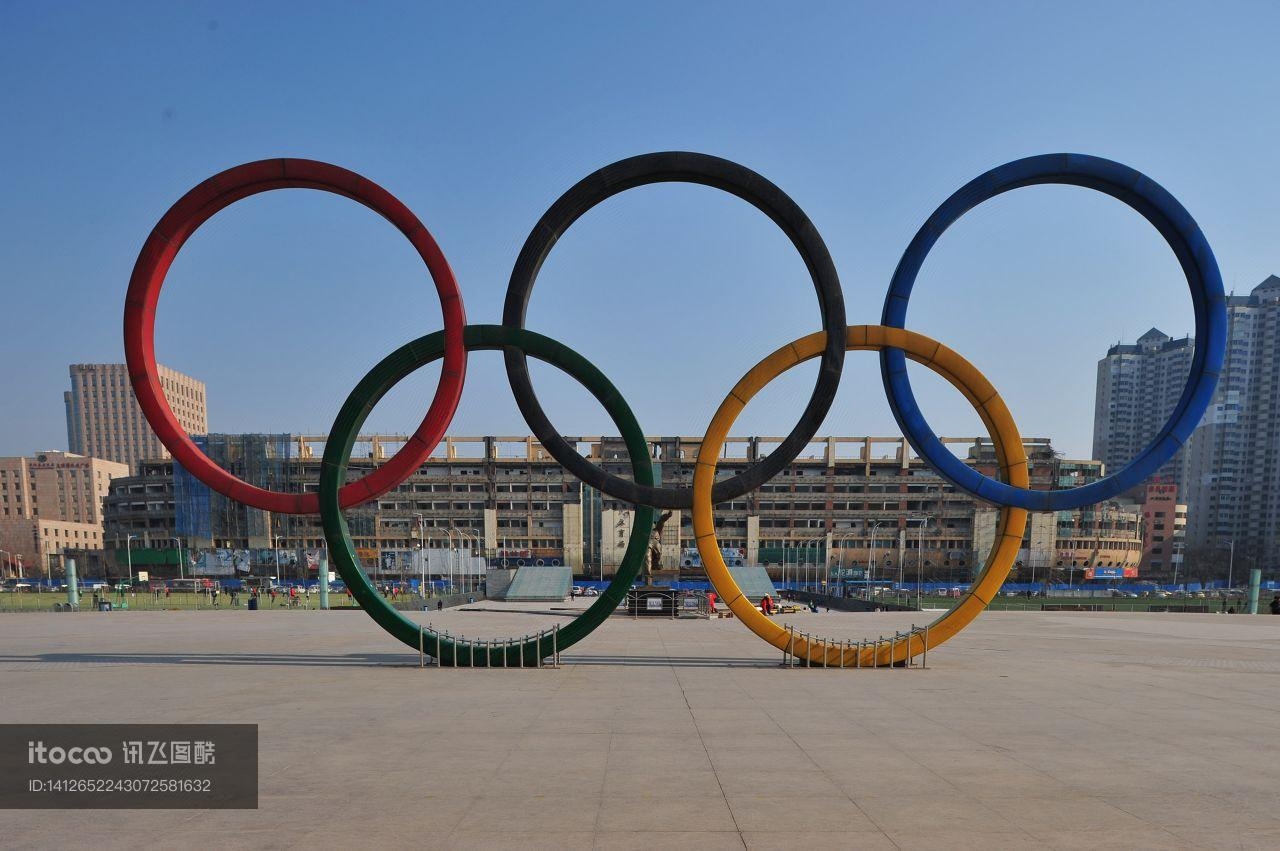 奥运五环,Logo,城镇