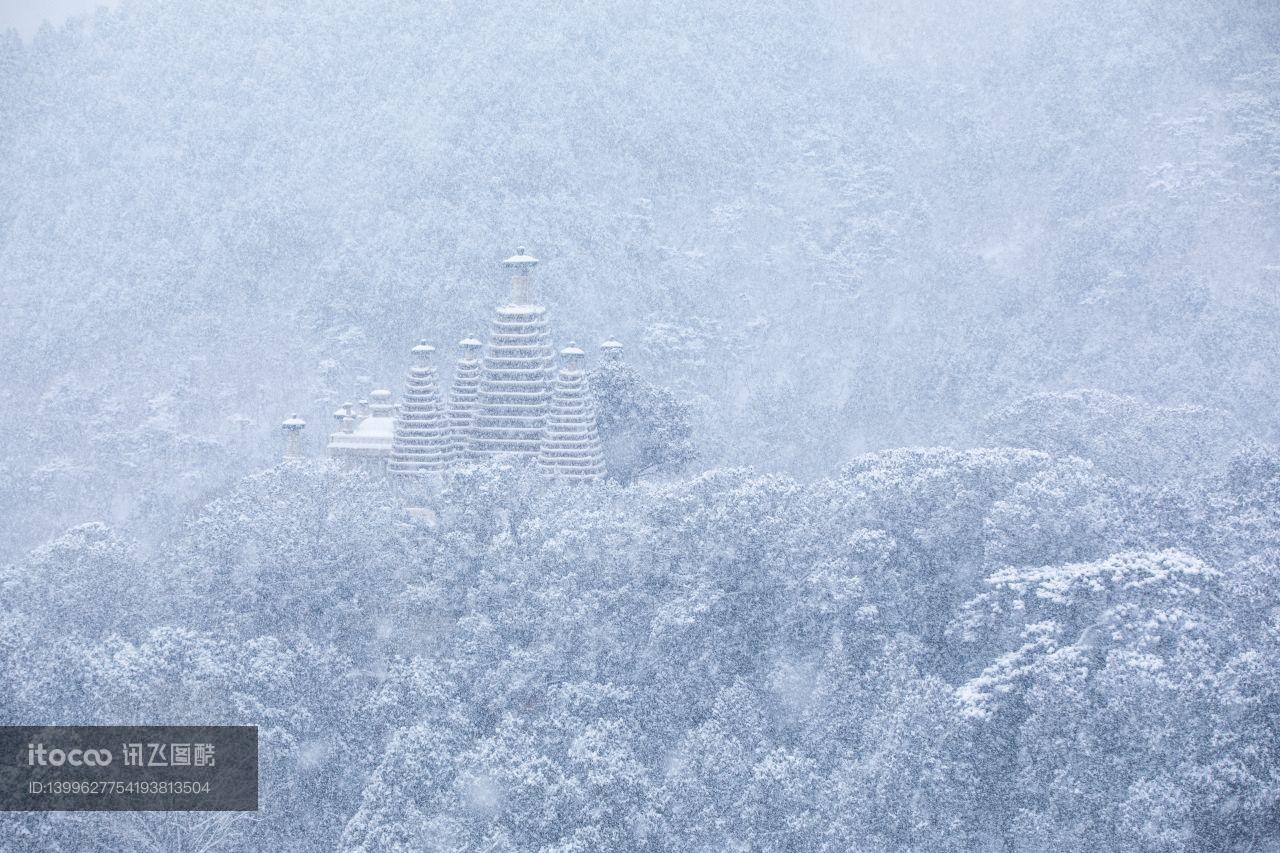 俯瞰,中国,北京