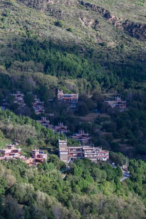 川西,自然风景,民居,中国,四川,自然风光
