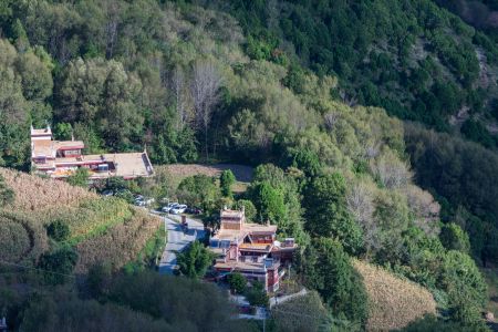 川西,自然风景,民居,中国,四川,自然风光