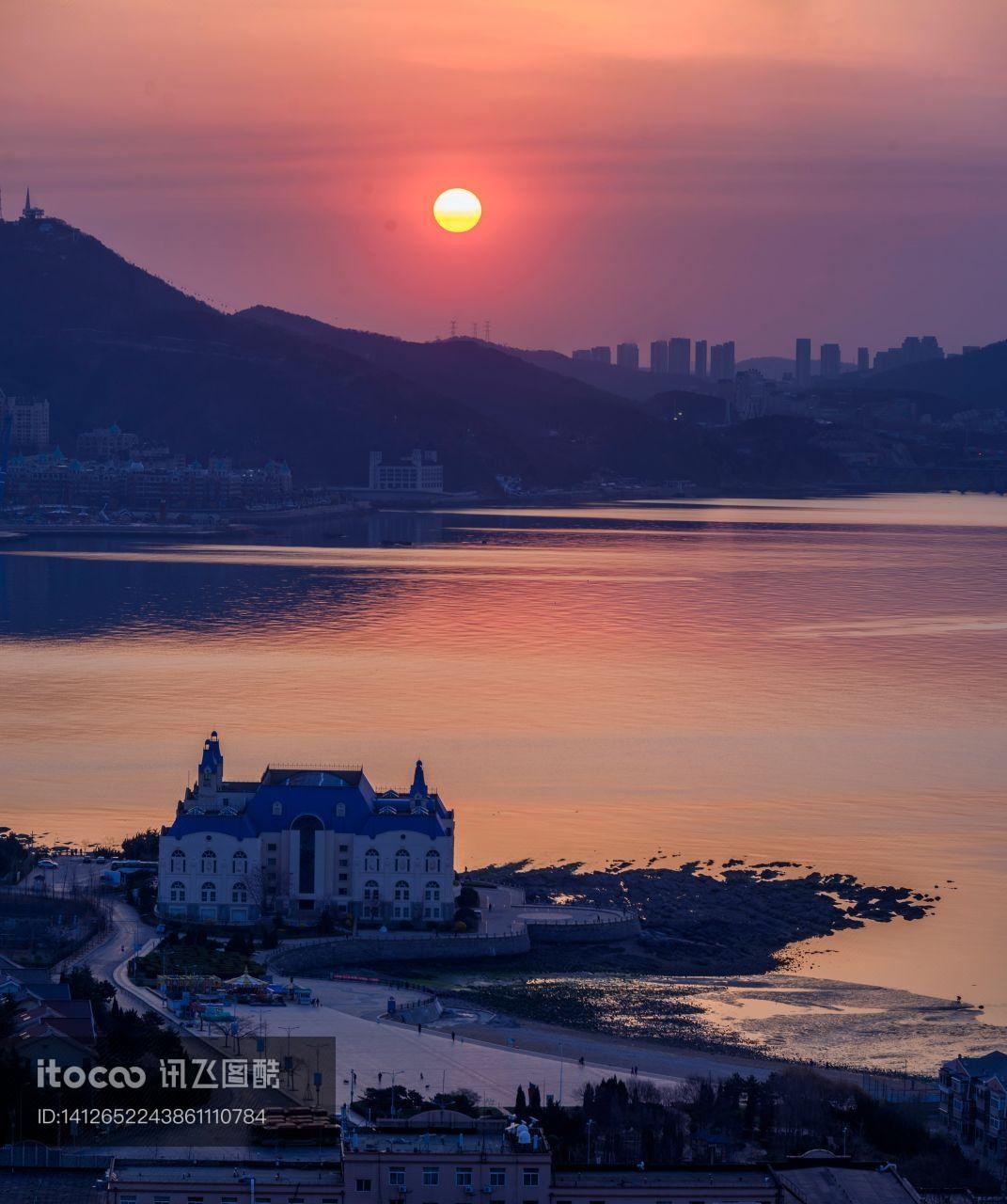 大自然,自然风景,城镇