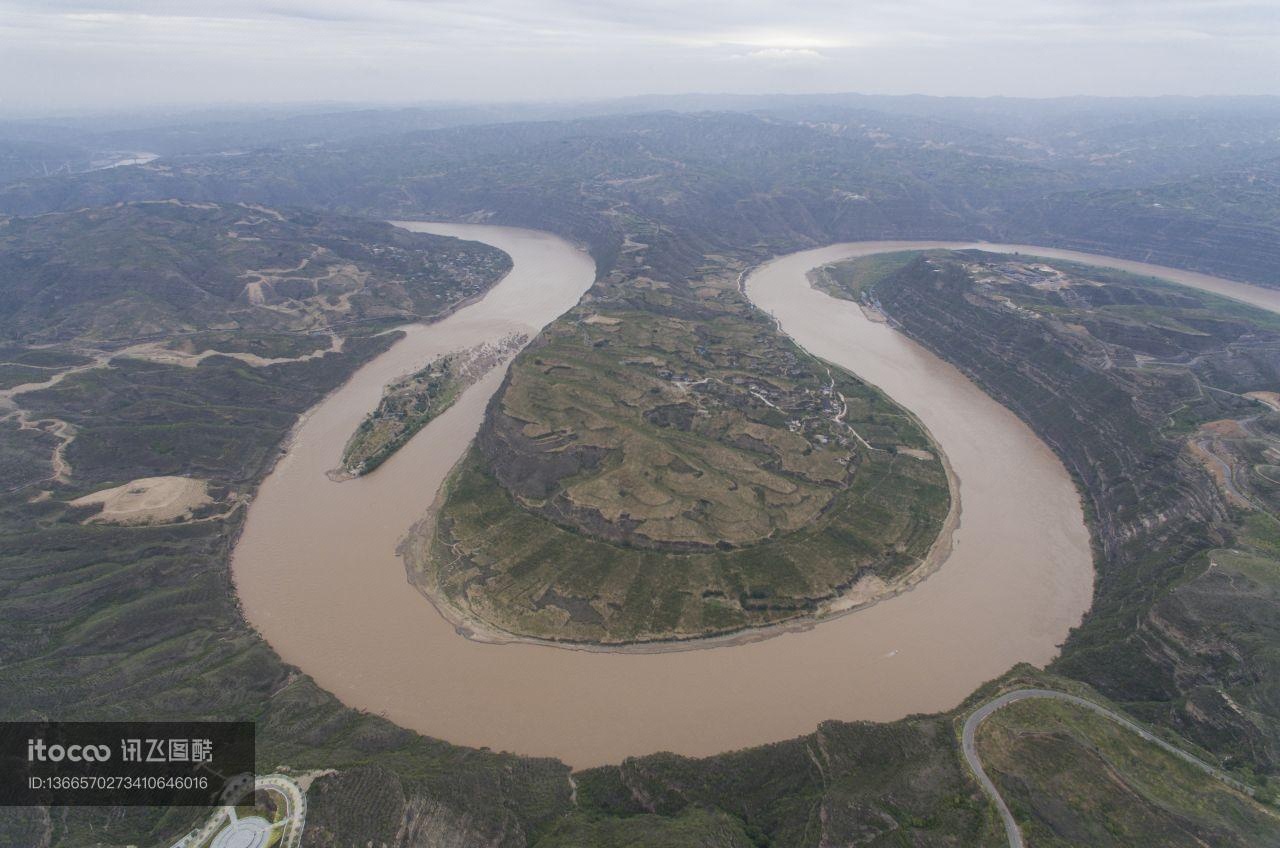 江河,延安,乾坤湾