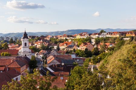 建筑,城镇,白云,山川