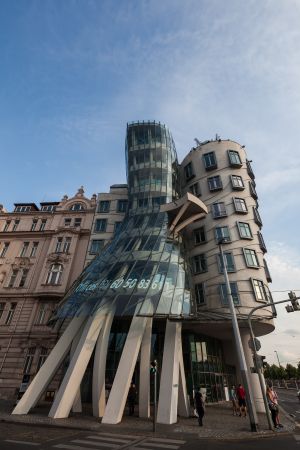 建筑,城市街道,现代建筑,国外,城镇,捷克