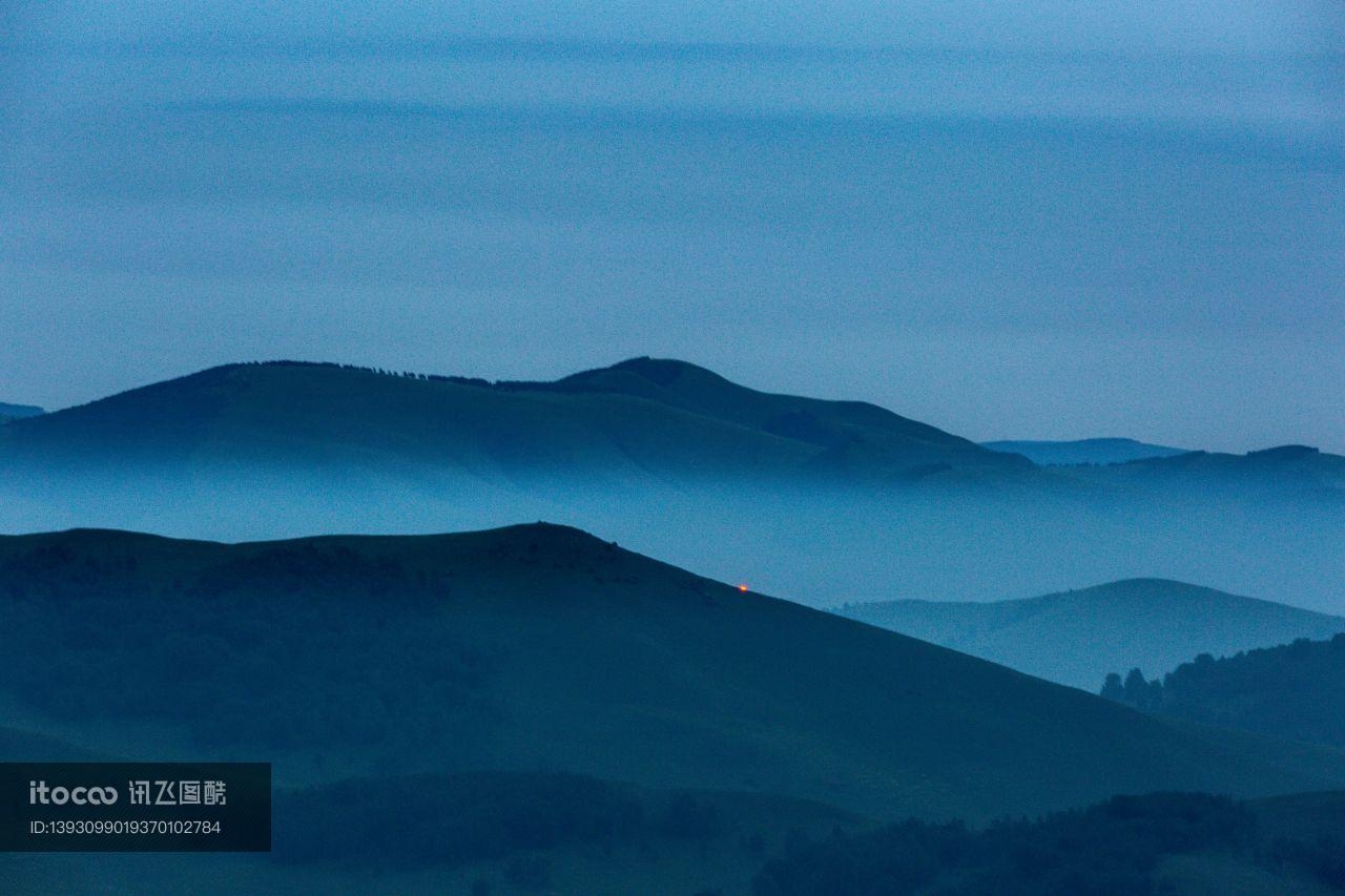 天空,自然风光,山川