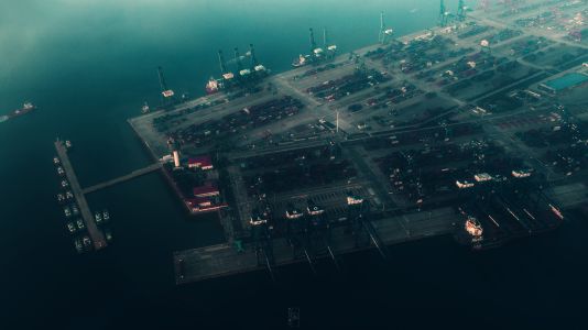 港口码头,天津,航拍,建筑,工业,海洋,城镇