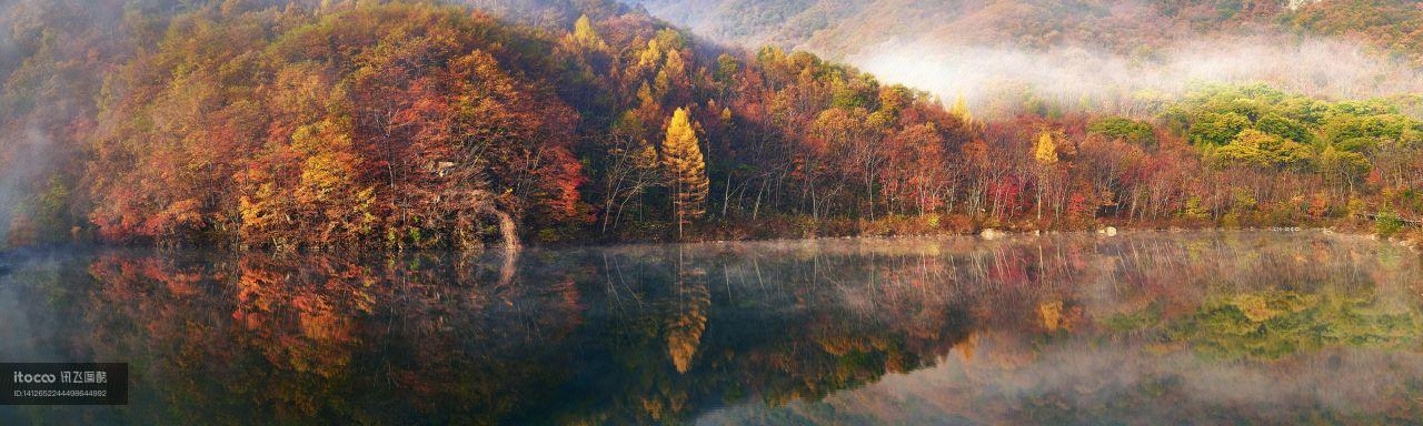 自然风光,秋天,全景