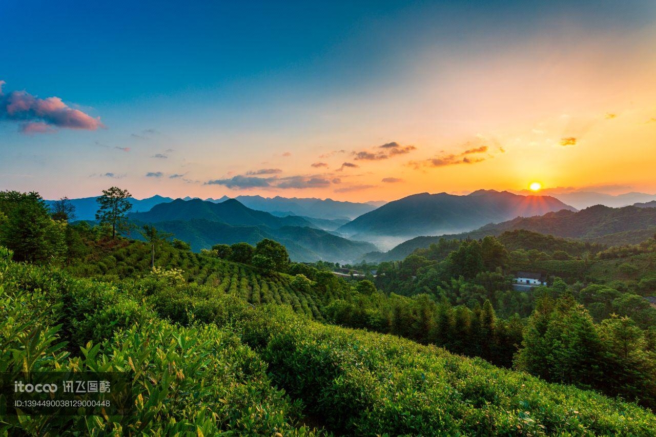 全景,天空,自然风光