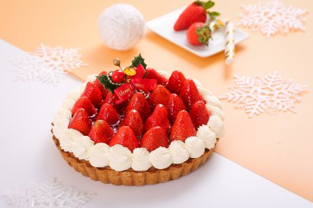 草莓,红色草莓,草莓奶油蛋糕,甜点,蛋糕,糕点,生活工作